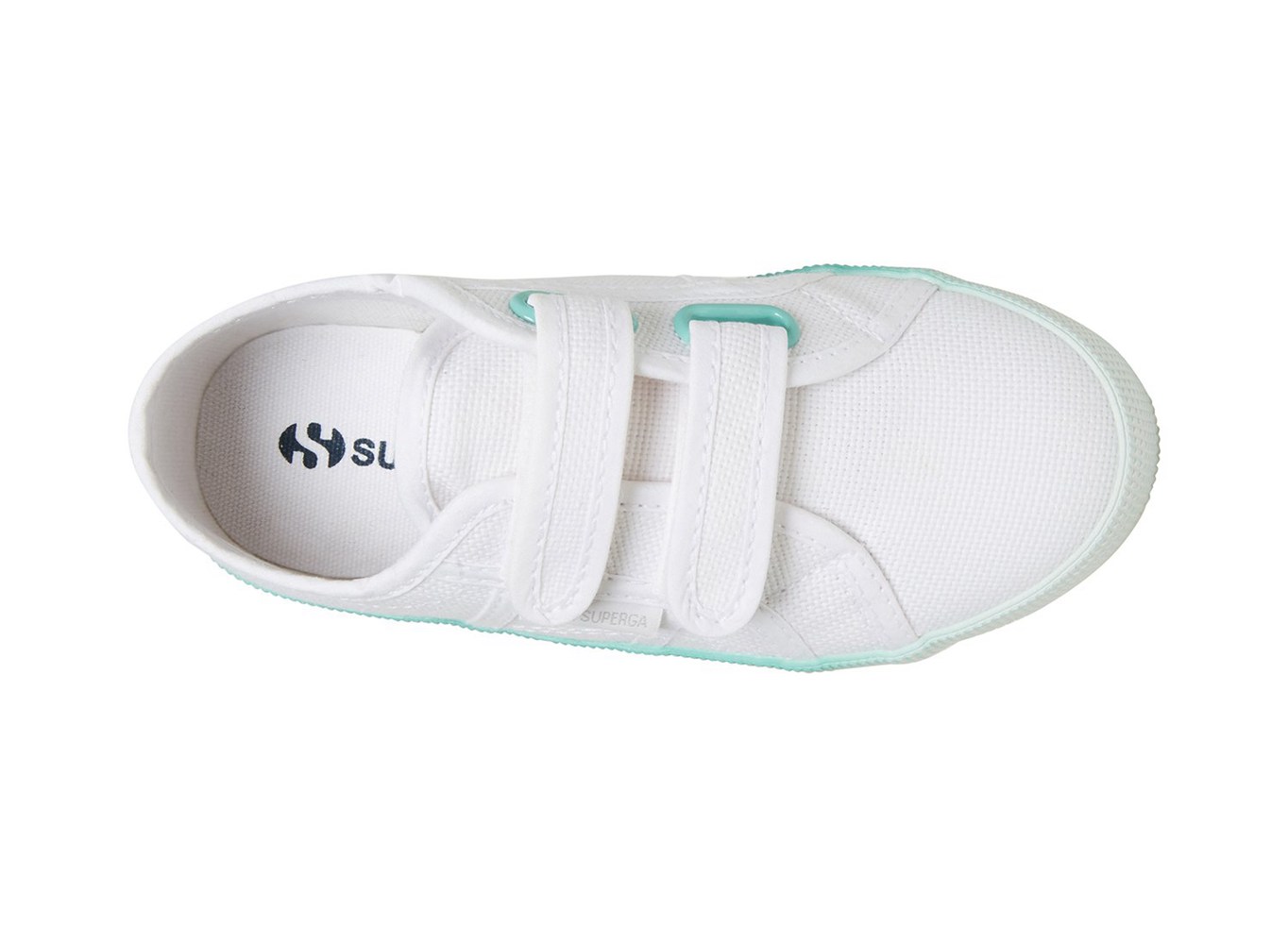 Zapatillas Superga Niños Blancas - 2750 Cotbumperstrapgradientj - 539802HZT